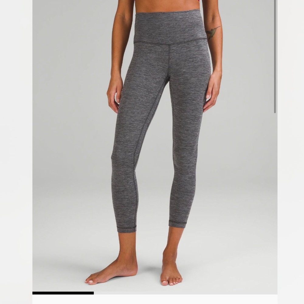 Lululemon Align High-Rise Pant 28”Heathered  Gray